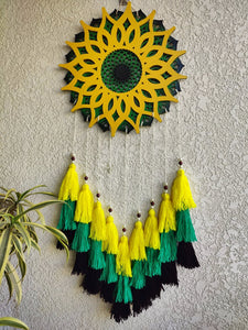 'Sunflower' Hanging Dreamcatcher
