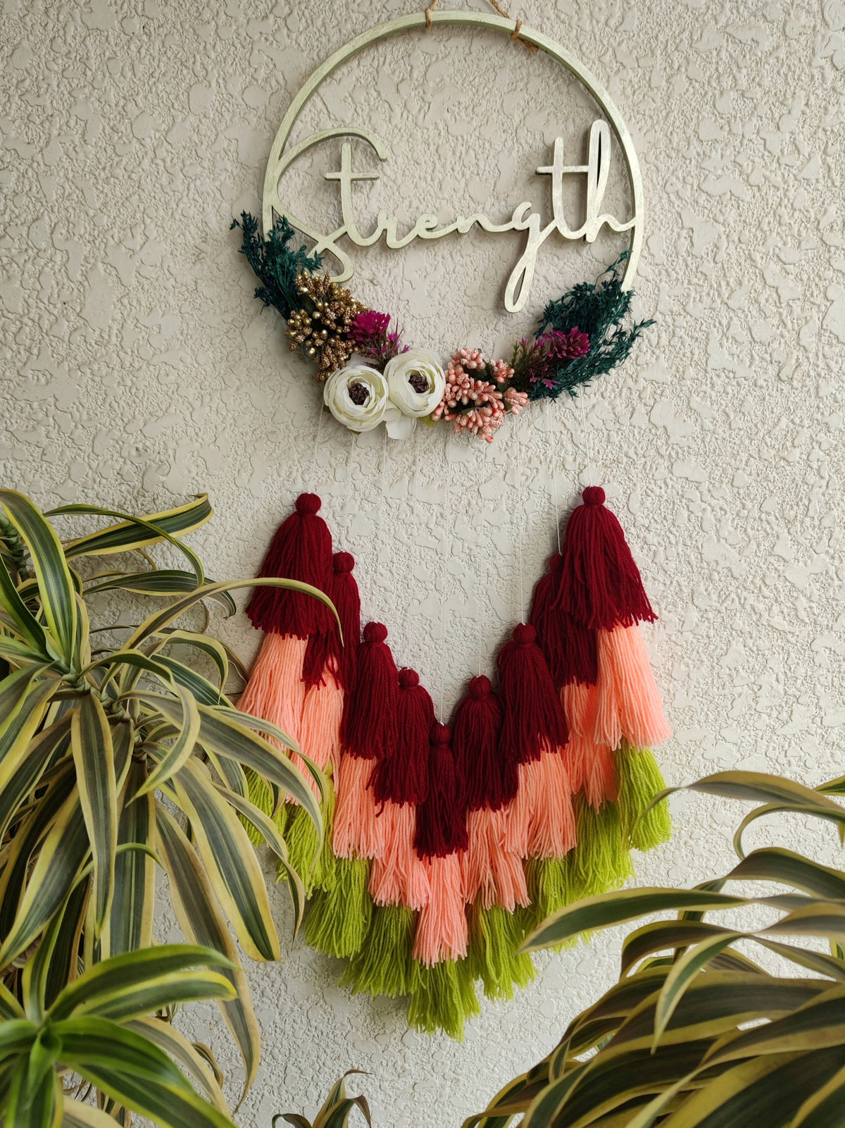 'Strength' Hanging Dreamcatcher