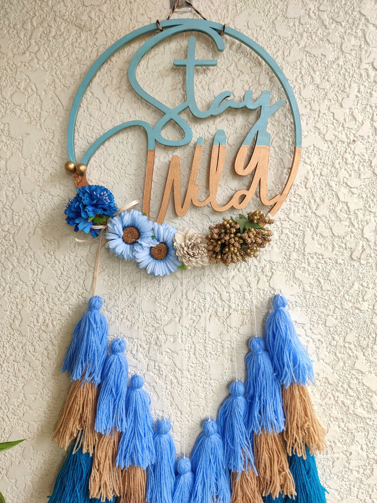 'Stay Wild' Hanging Dreamcatcher