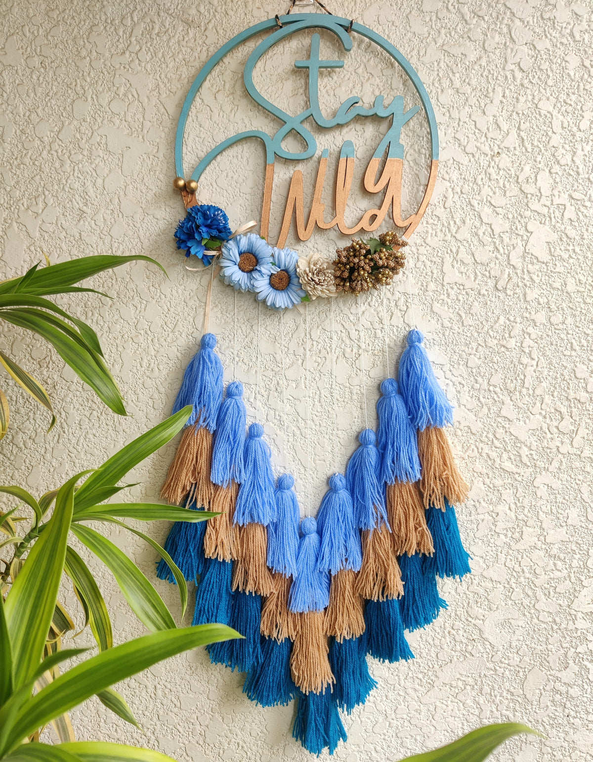 'Stay Wild' Hanging Dreamcatcher