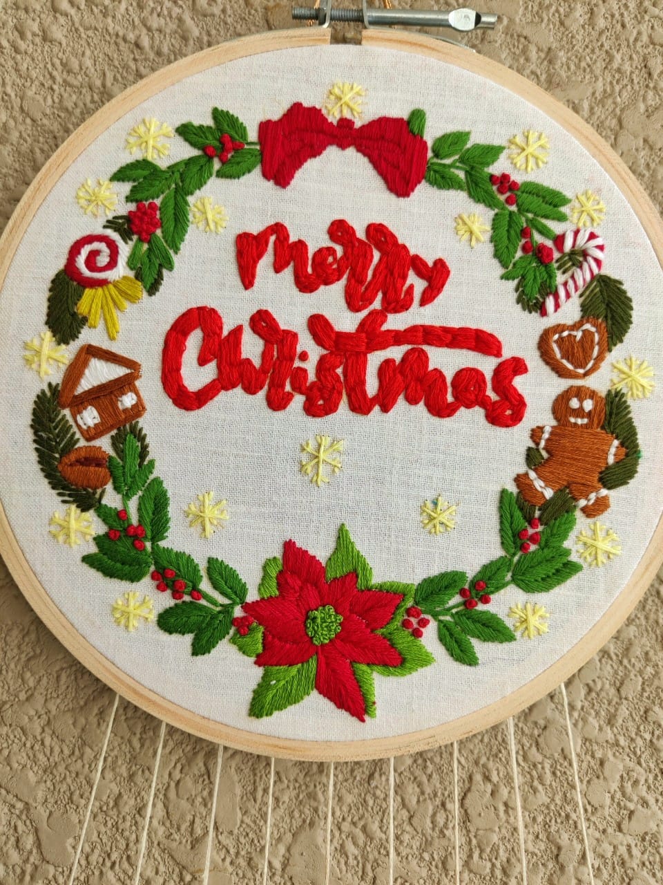 'Merry Christmas' Dreamcatcher