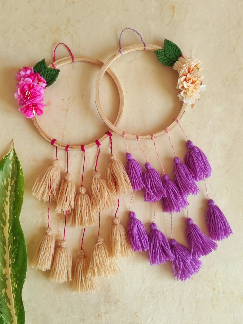 Floral Dreamcatcher (Set of 2)