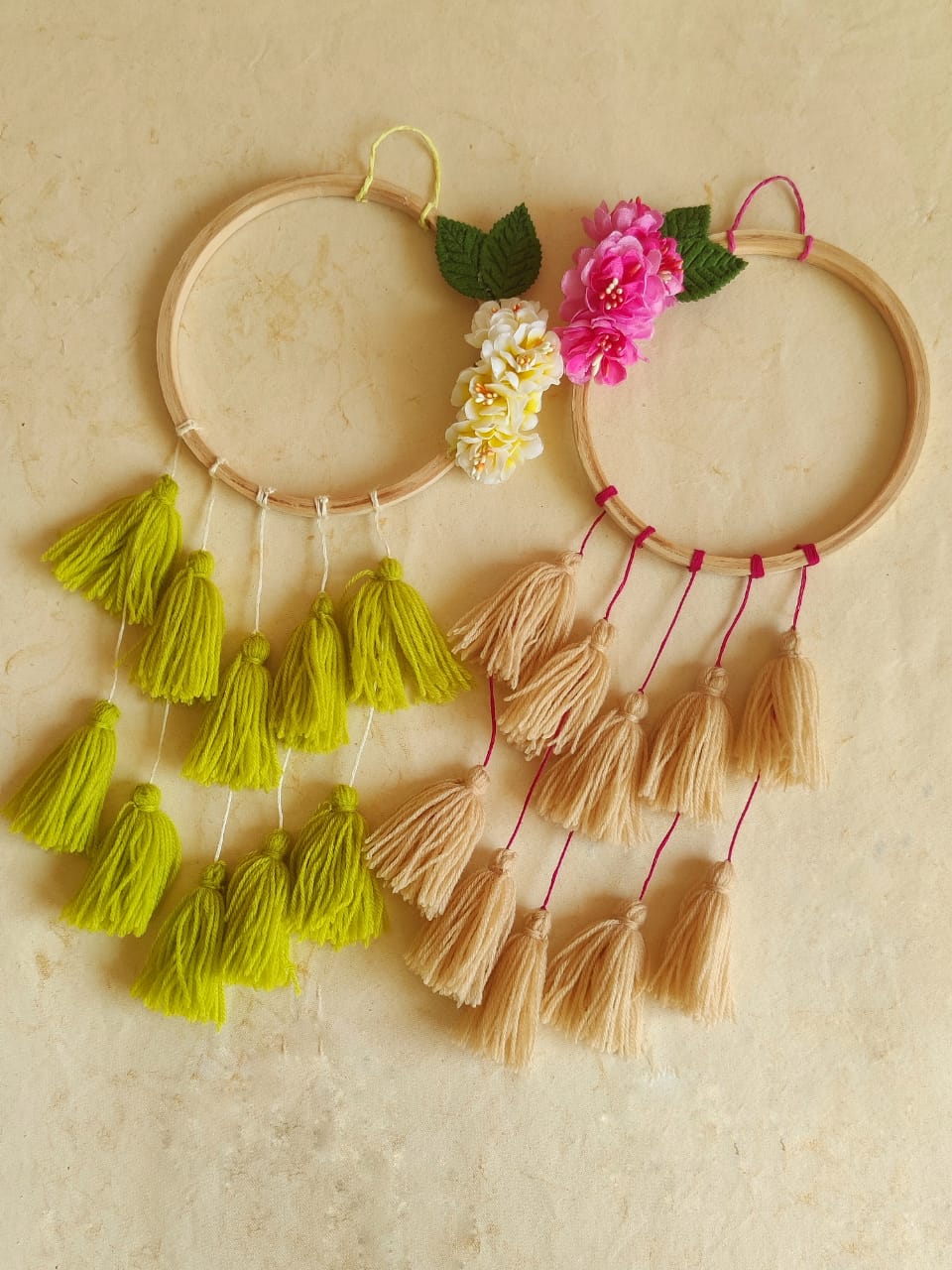 Floral Dreamcatcher (Set of 2)