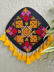 Kutch Embroidered Wall Hoop