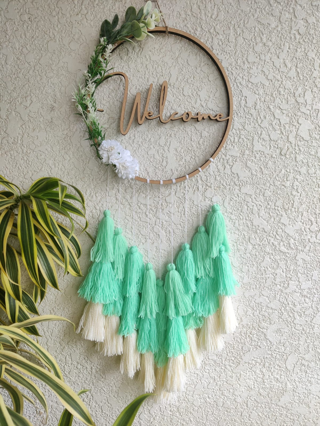 'Welcome' Hanging Dreamcatcher