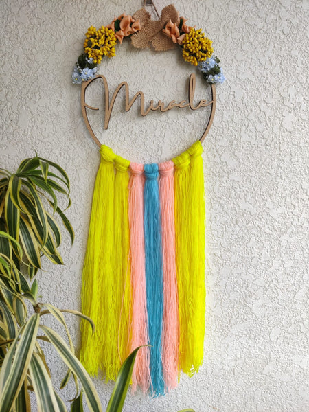 'Miracle' Hanging Dreamcatcher