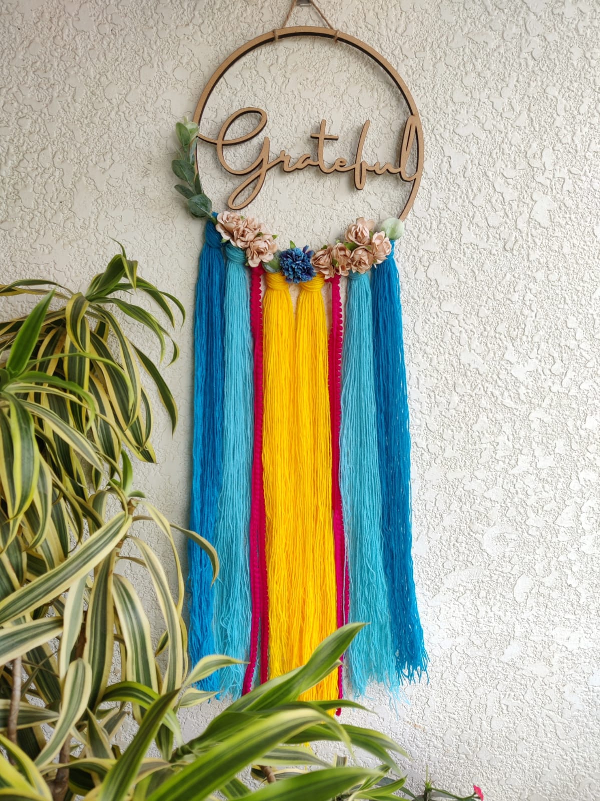 'Grateful' Hanging Dreamcatcher
