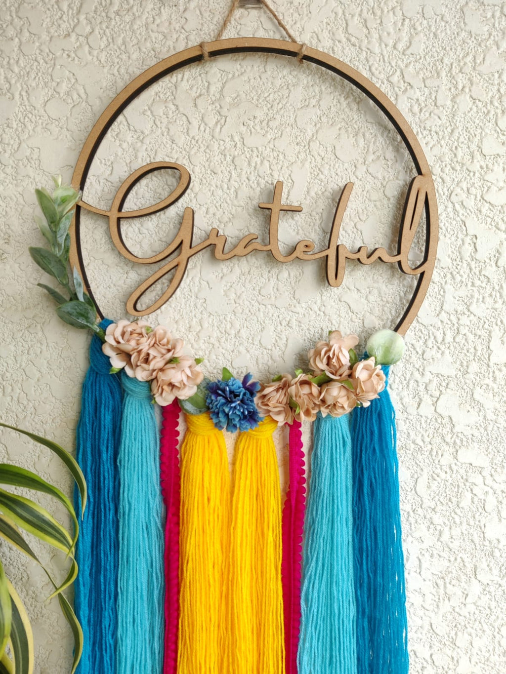'Grateful' Hanging Dreamcatcher