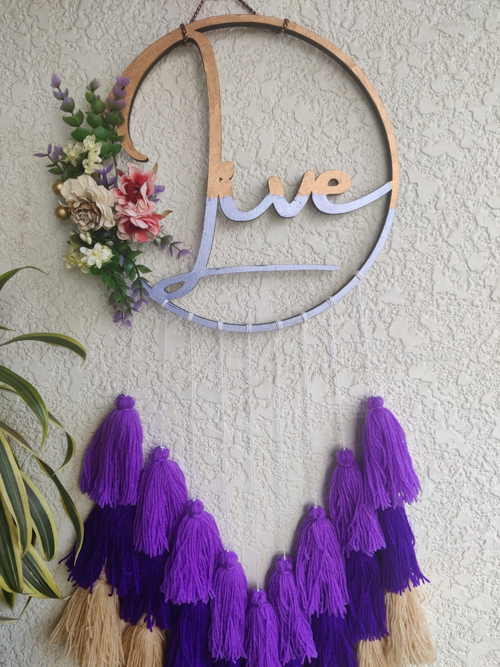 'Live' Hanging Dreamcatcher