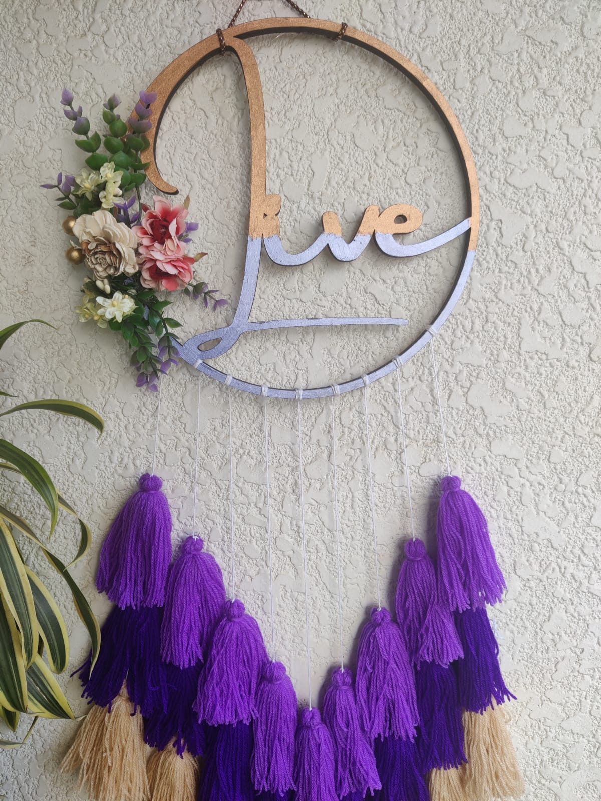 'Live' Hanging Dreamcatcher