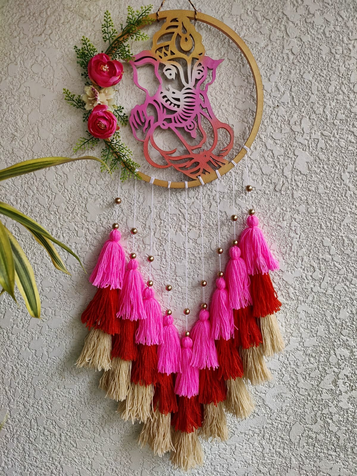 'Lord Ganesha' Hanging Dreamcatcher