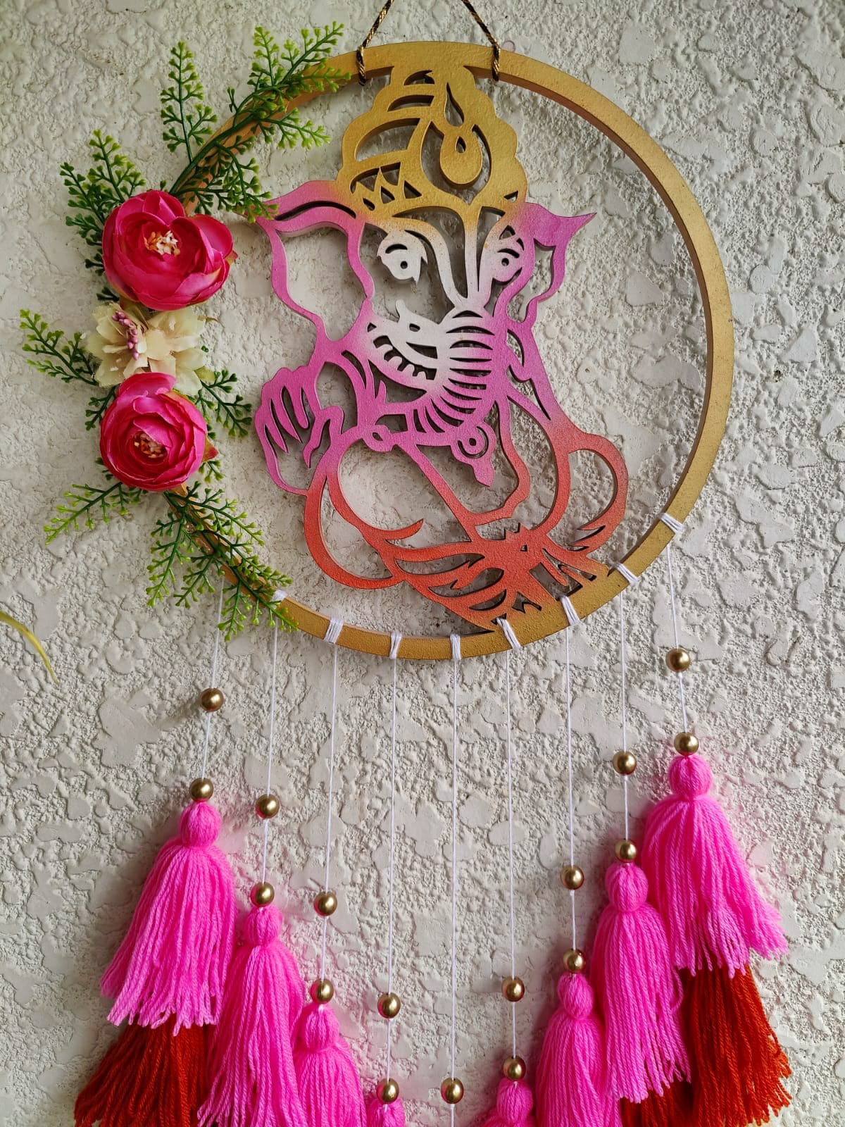 'Lord Ganesha' Hanging Dreamcatcher