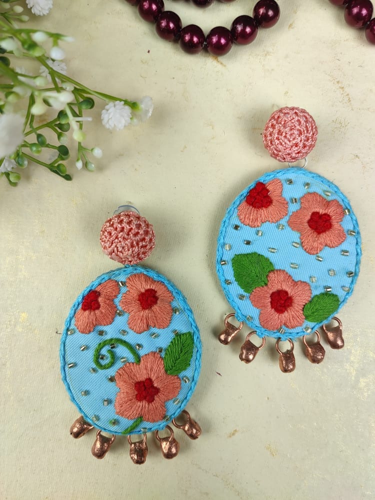 Pansy Earrings