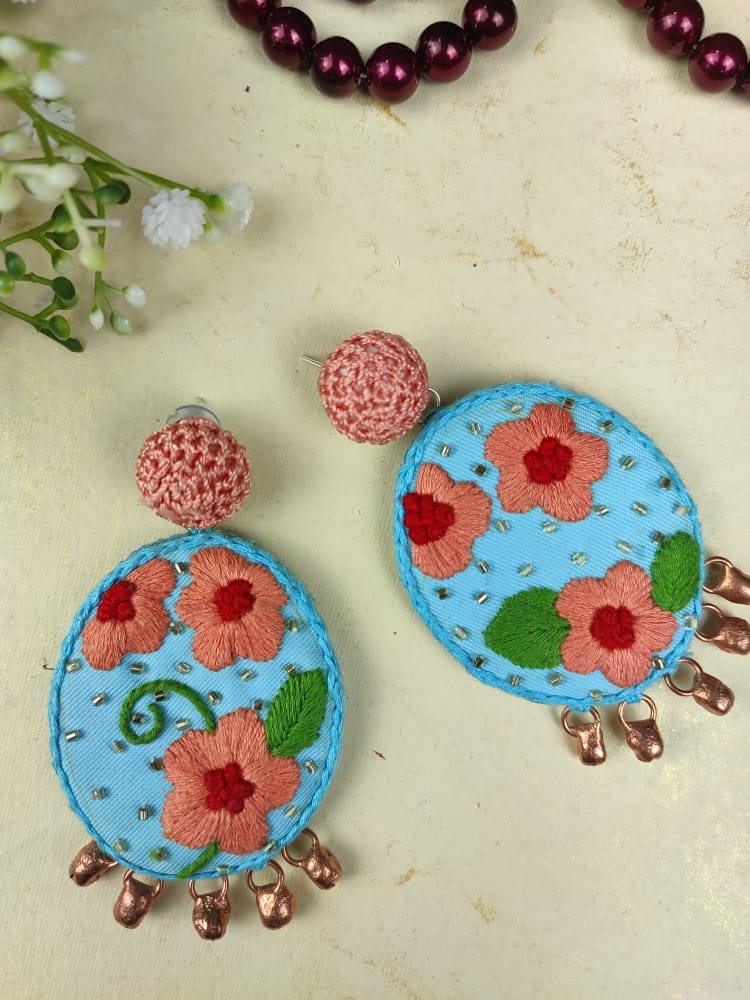 Pansy Earrings