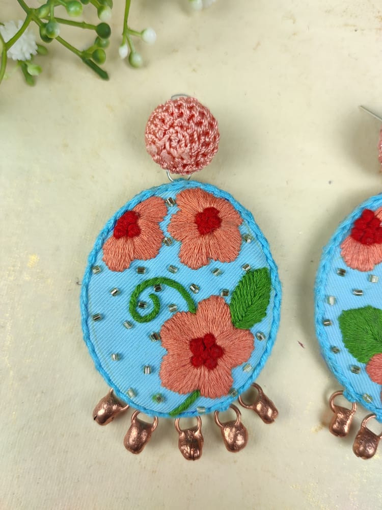 Pansy Earrings