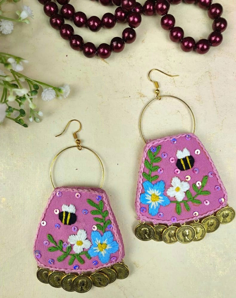Bumble Bee Earrings