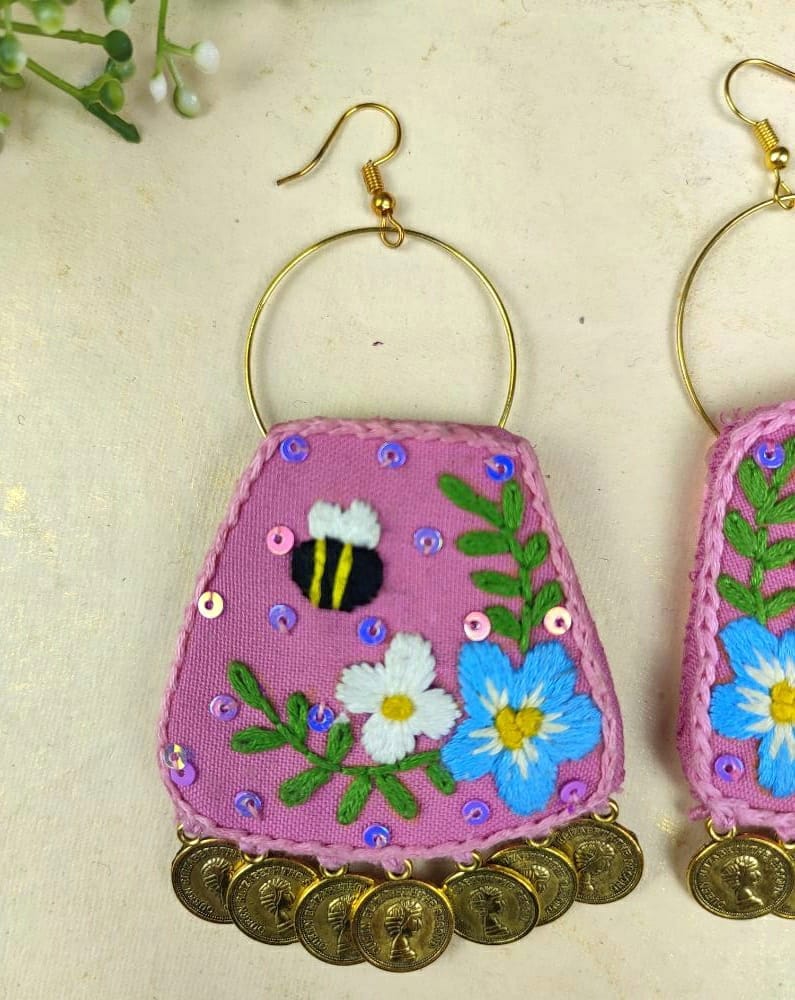 Bumble Bee Earrings