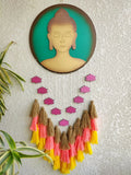 'Buddha with Lotus' Hanging Dreamcatcher