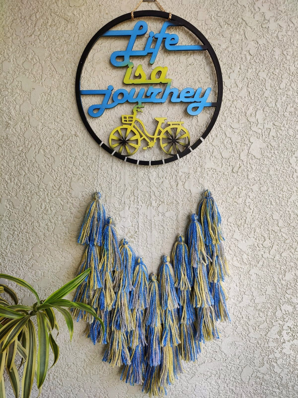 'Life is a Journey' Hanging Dreamcatcher